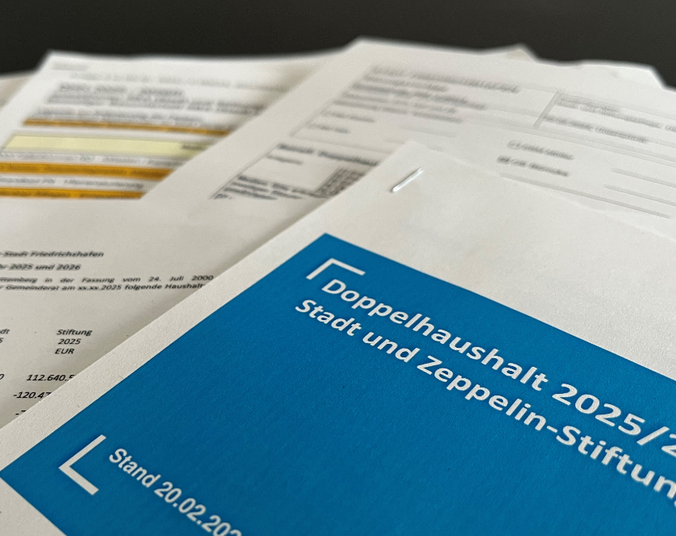 Doppelhaushaltspapier(Foto: Stadt Friedrichshafen)